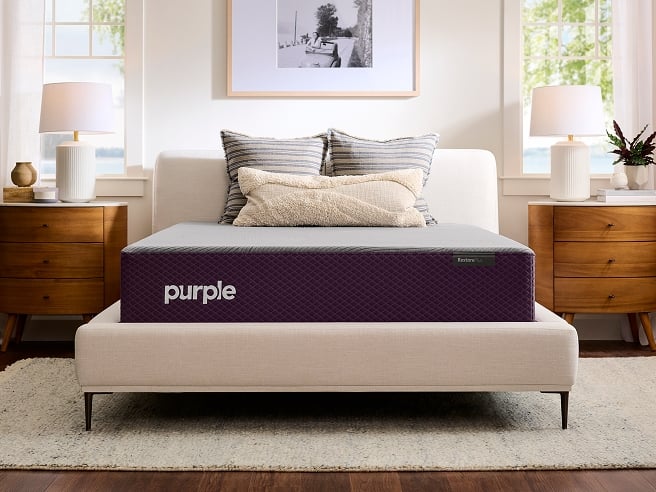 Purple Restore Premier mattress construction detail