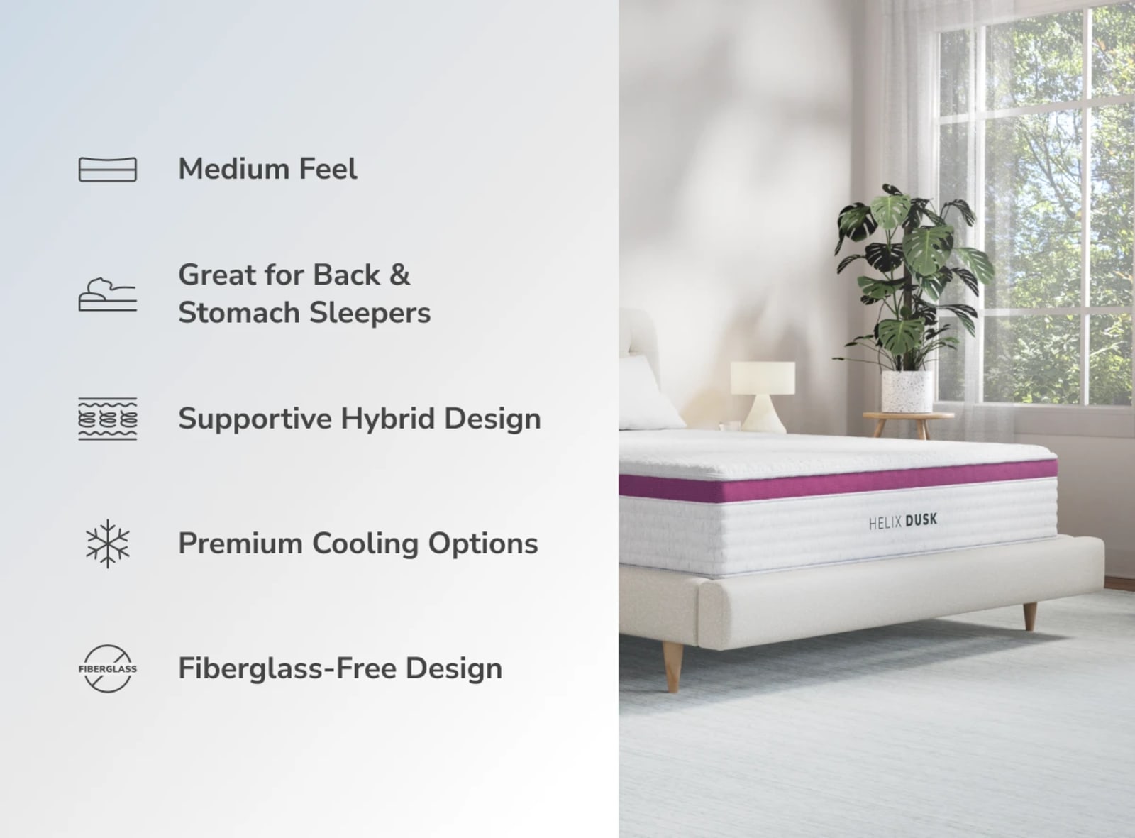 Helix Dusk Mattress gallery image