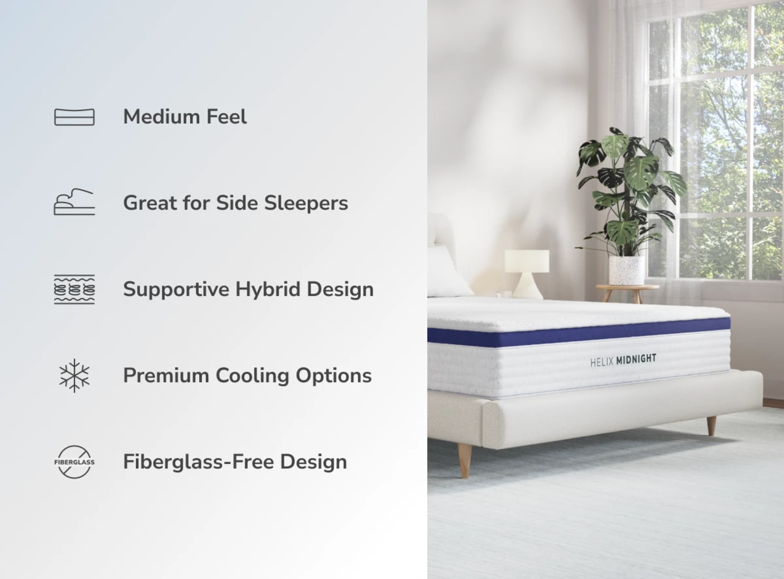 Helix Midnight Mattress gallery image
