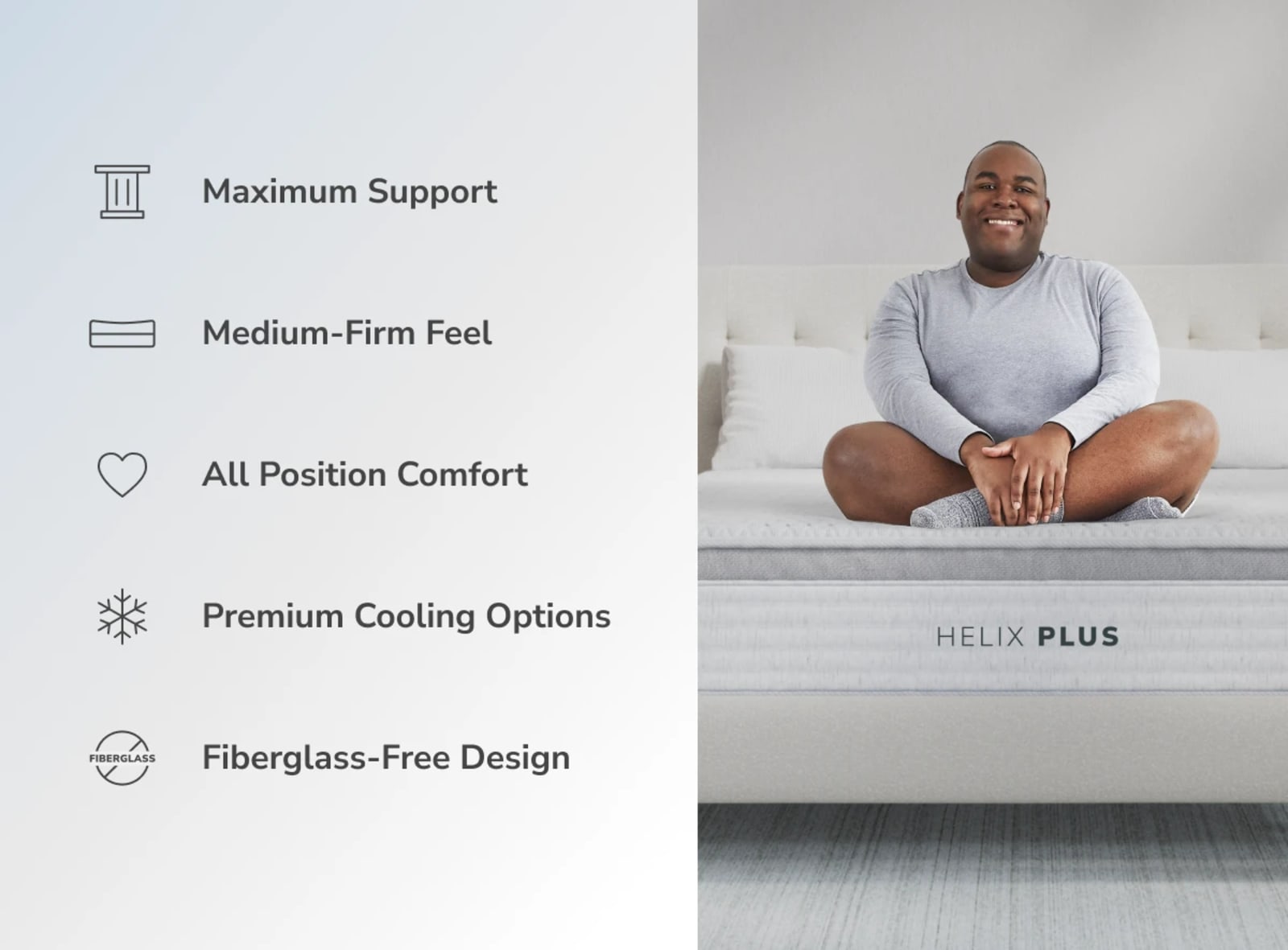 Helix Plus: Mattress gallery image