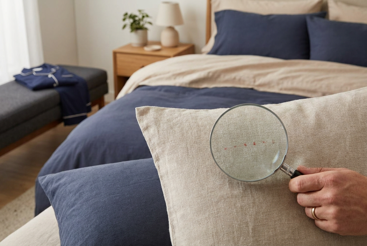 How to Identify Bed Bug Bites — editorial illustration
