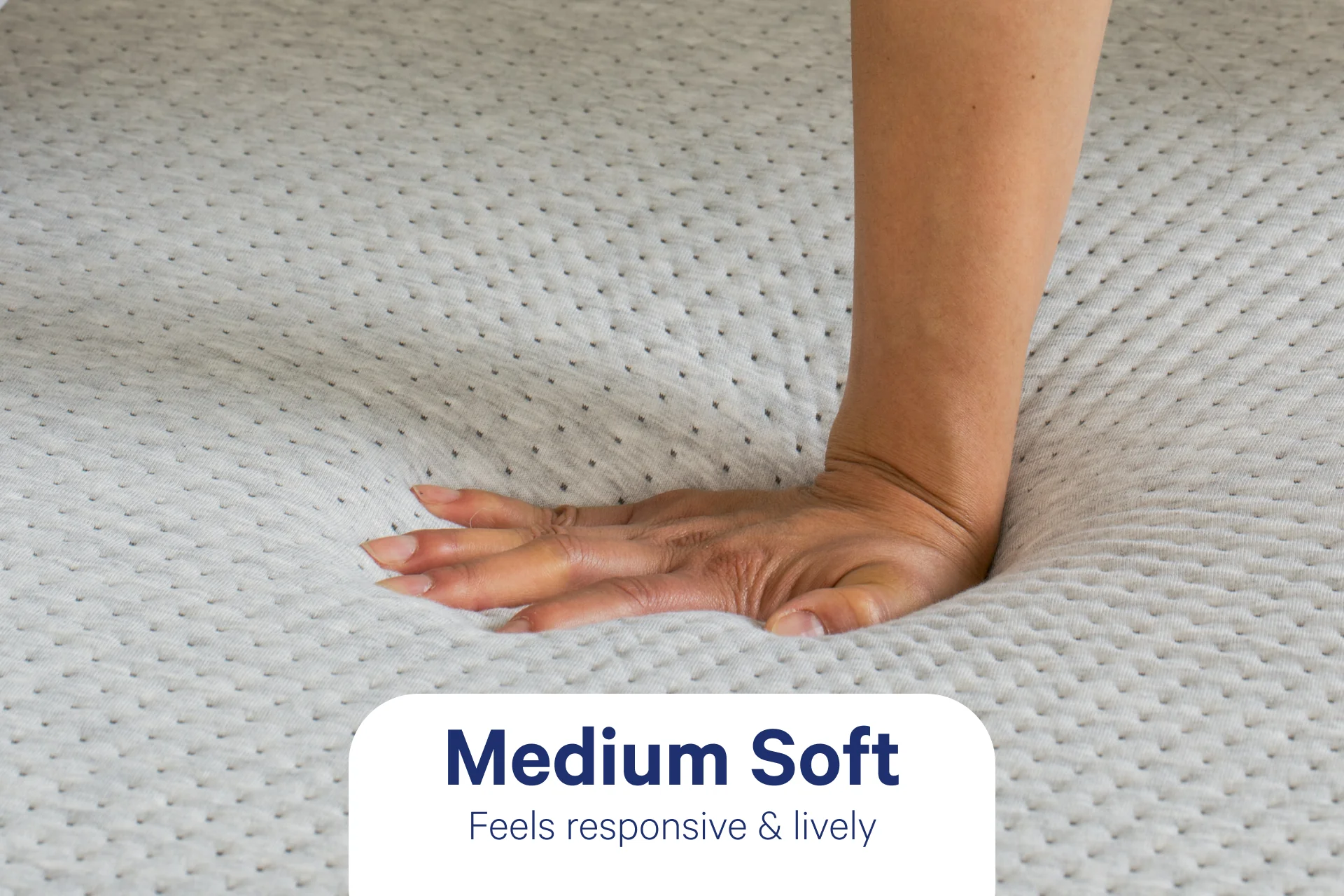 Casper Cloud One medium-soft feel diagram