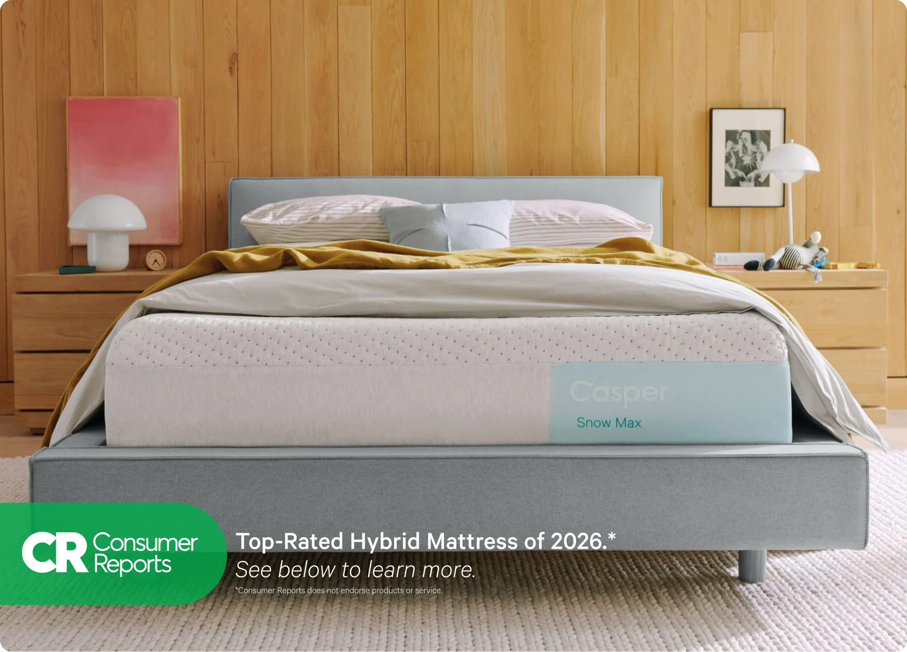 Casper Snow Max cooling hybrid mattress