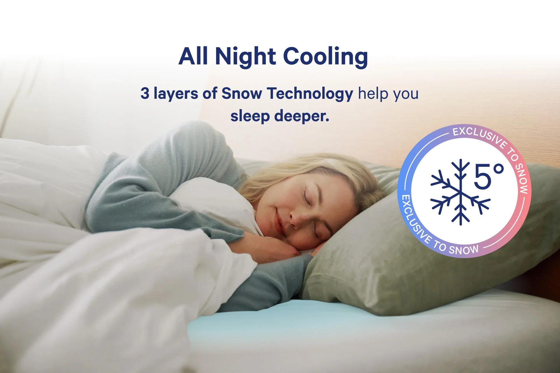 Casper Snow Technology three-phase cooling diagram