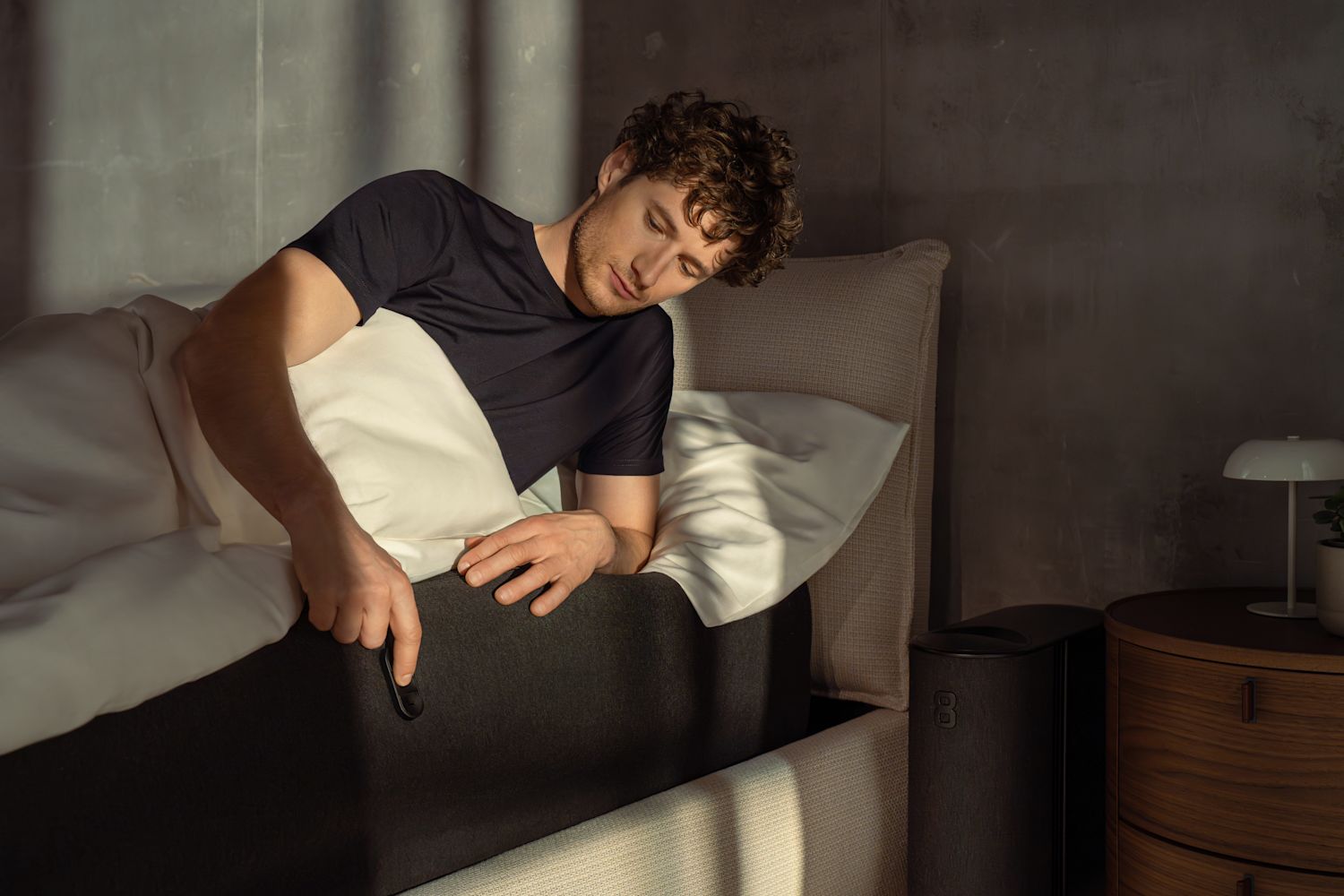 Eight Sleep app showing per-side temperature control