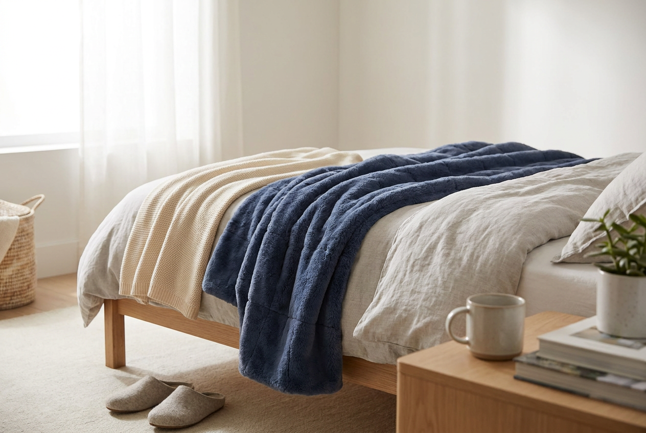 Lola Blankets Review — editorial illustration