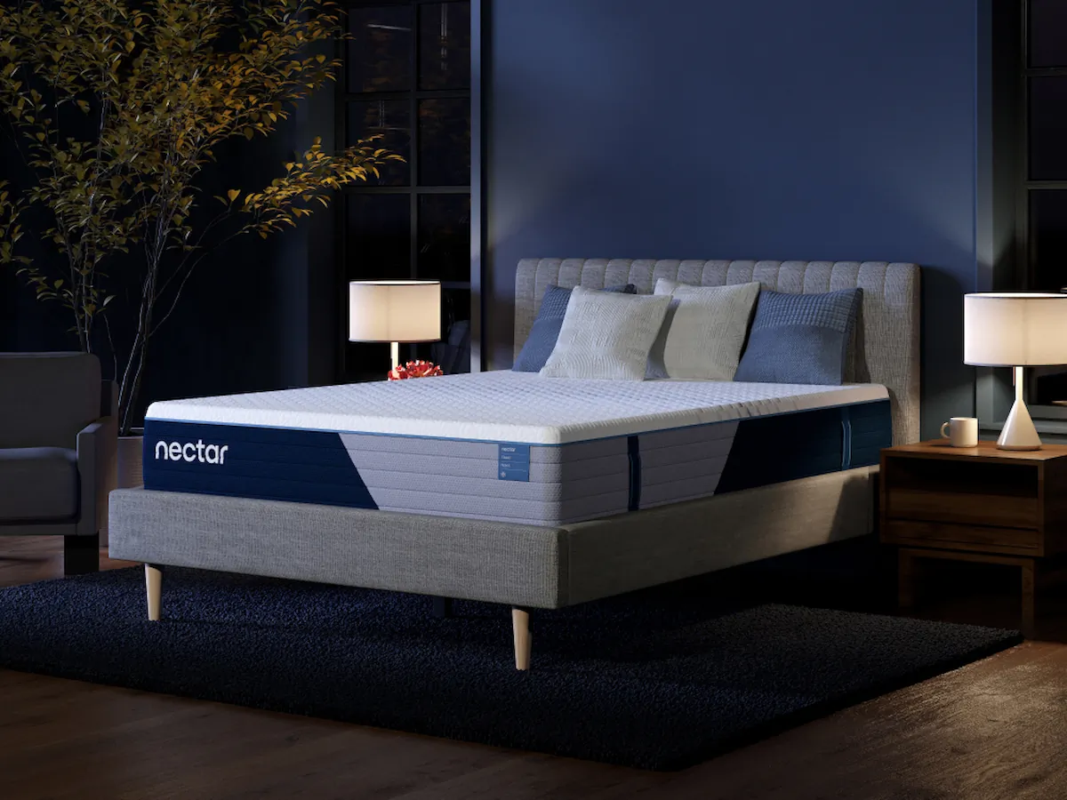 Nectar Classic Hybrid mattress with cooling cover