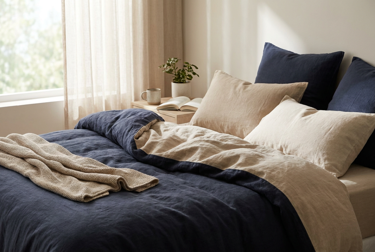 Riley Home: Luxury Bedding Review — editorial illustration