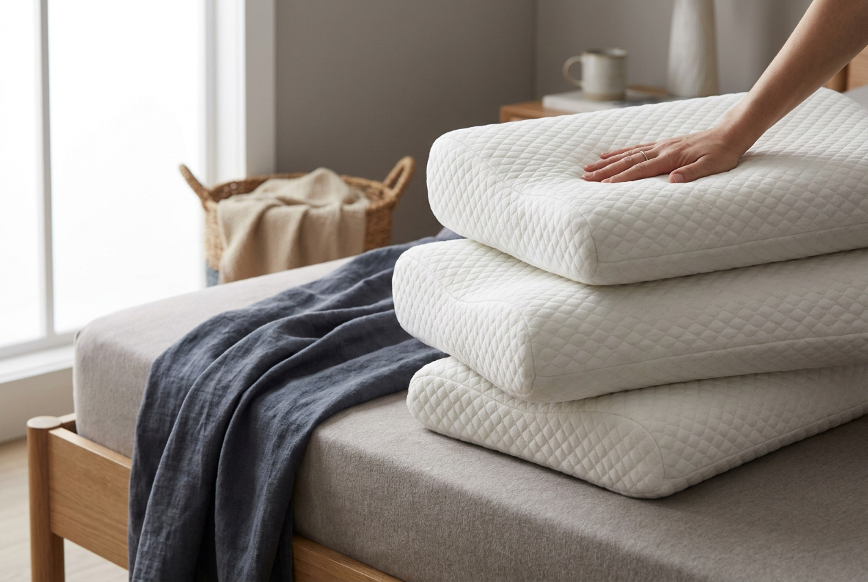 Sealy Posturepedic Pillows Review — editorial illustration