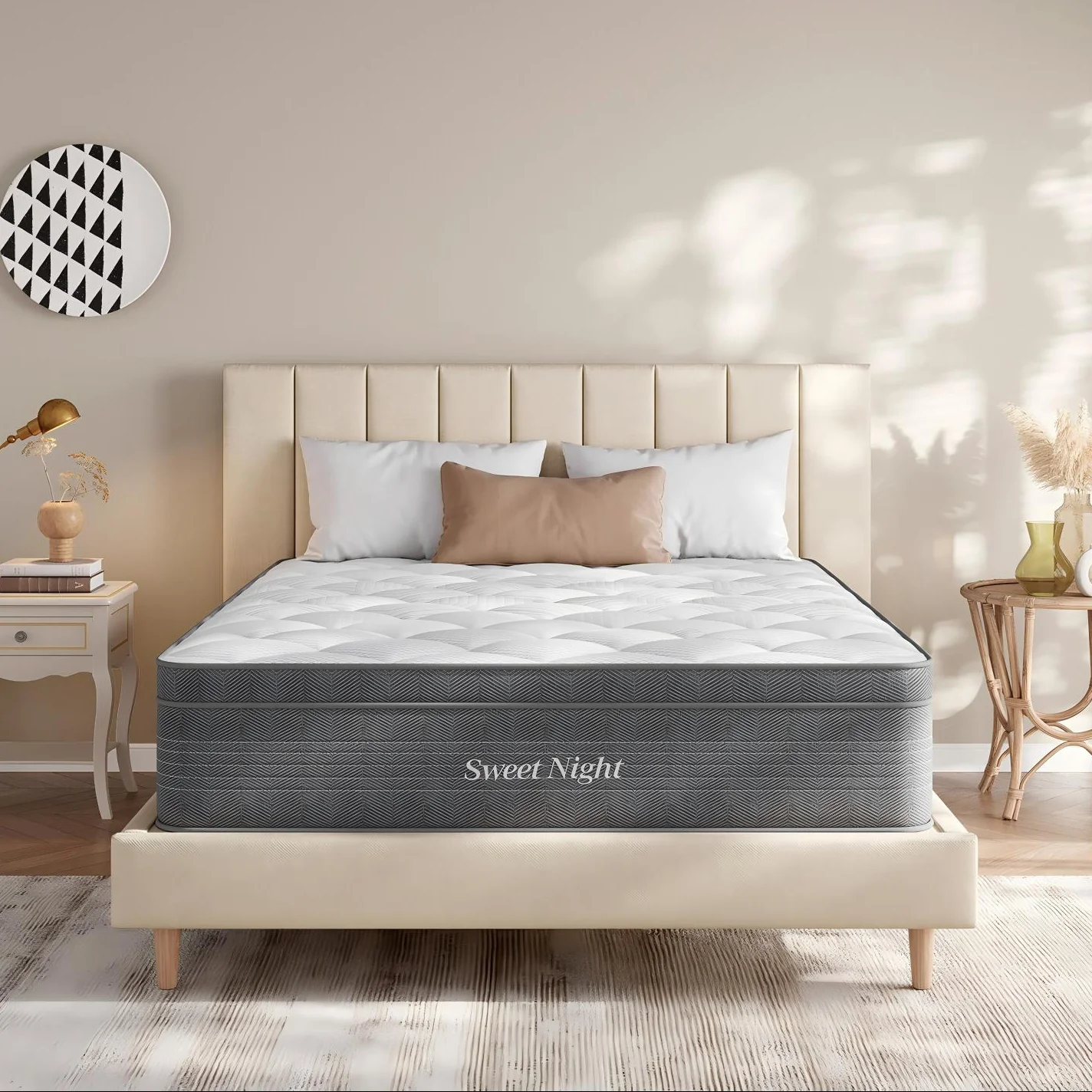 Sweetnight Gloaming Hybrid mattress with pocketed coils and gel foam