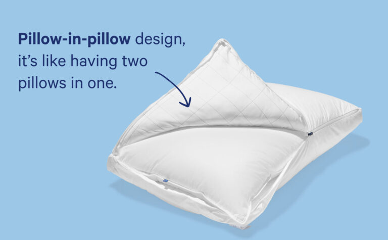 Casper Original Pillow inner and outer design. Photo: Casper