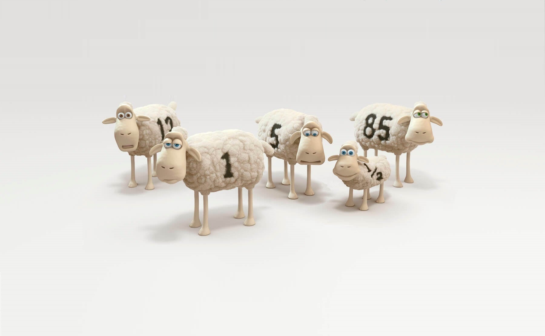 Serta Counting Sheep characters