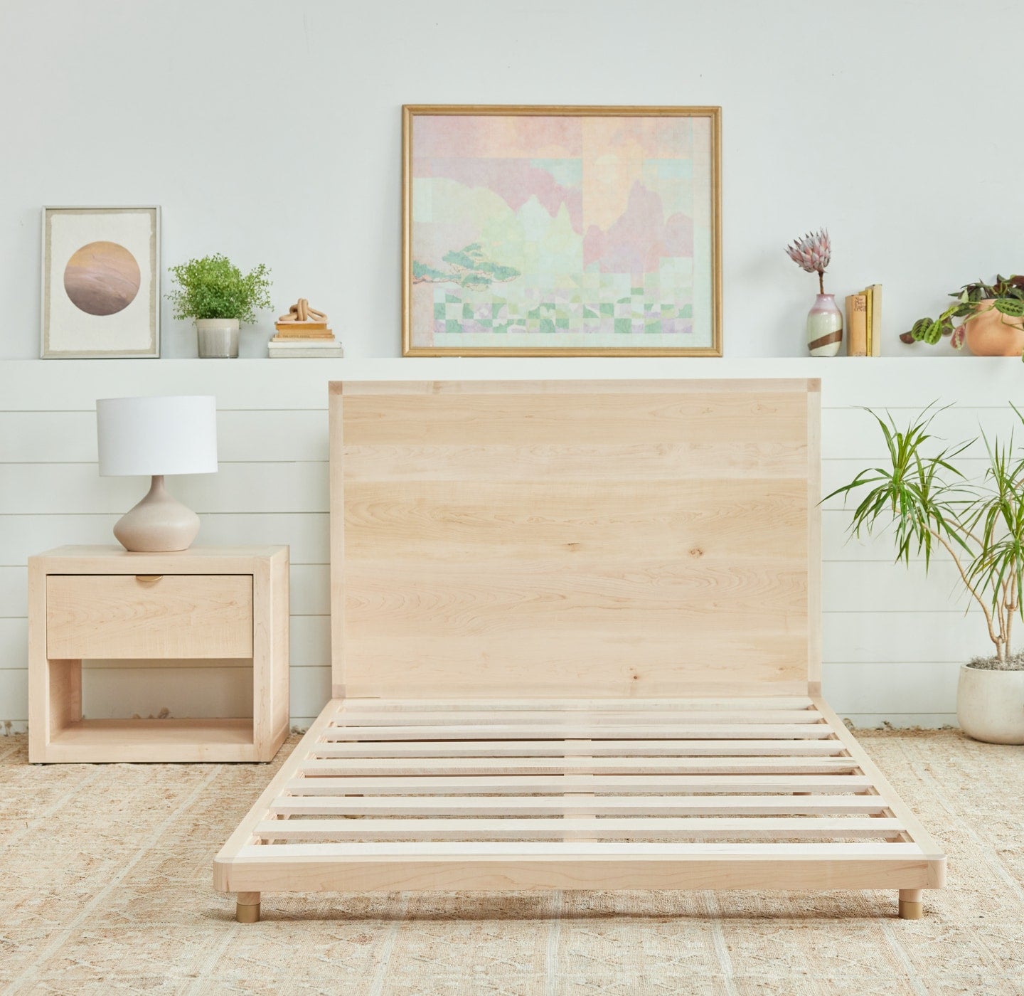 Pair with Avocado Malibu Platform Bed Frame