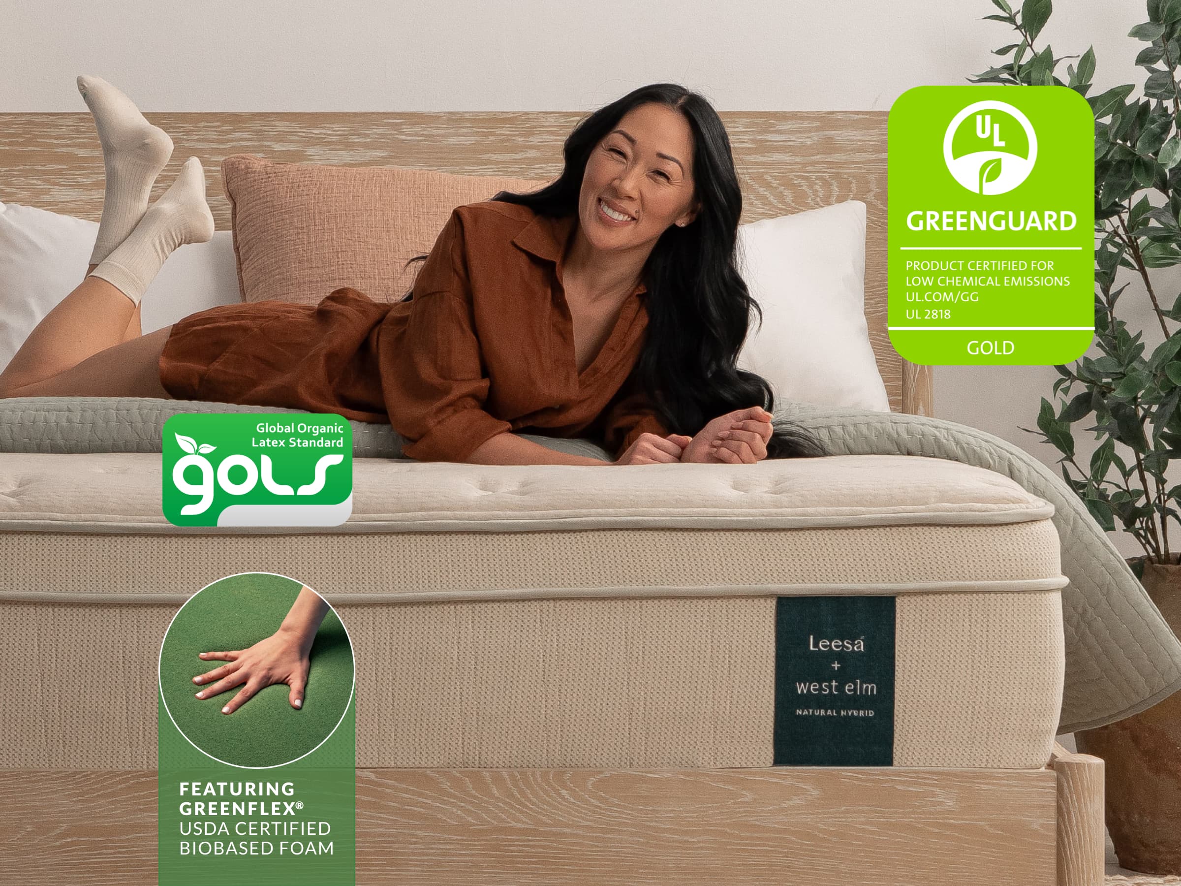 Leesa Natural Hybrid mattress