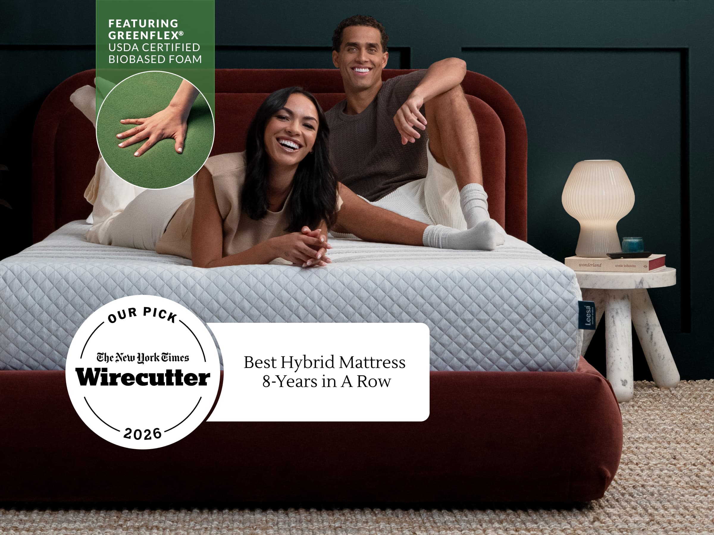 Leesa Sapira Hybrid mattress
