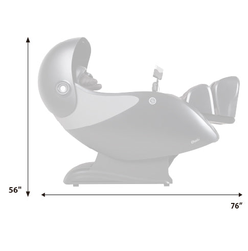 Osaki OS-4000XT Dimension Reclined
