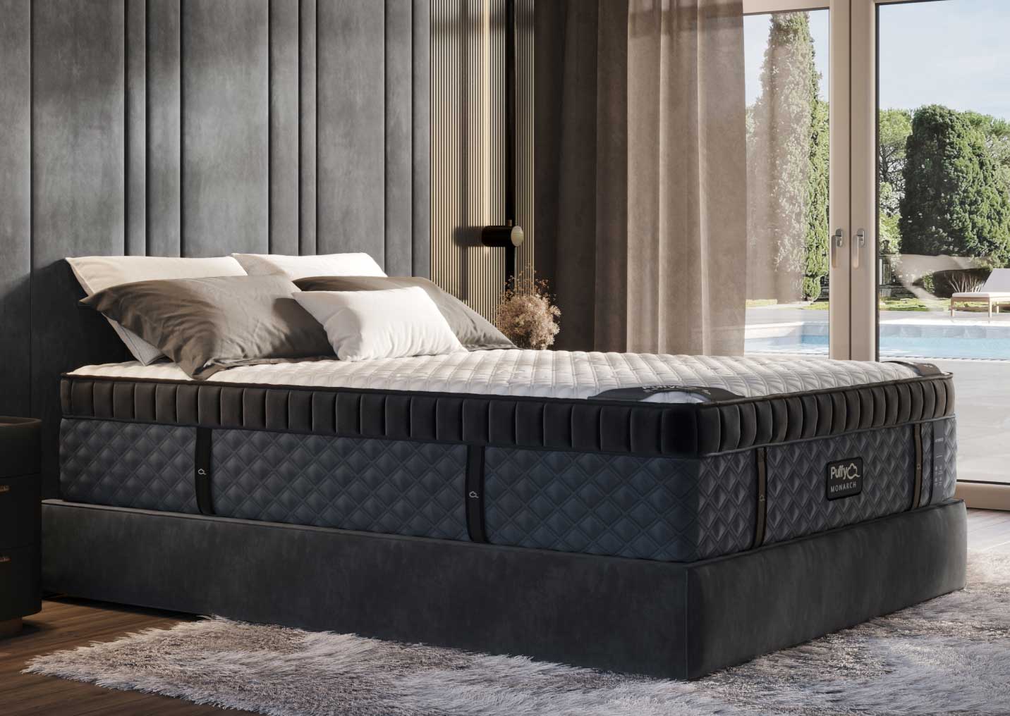 Puffy Monarch Hybrid mattress comfort