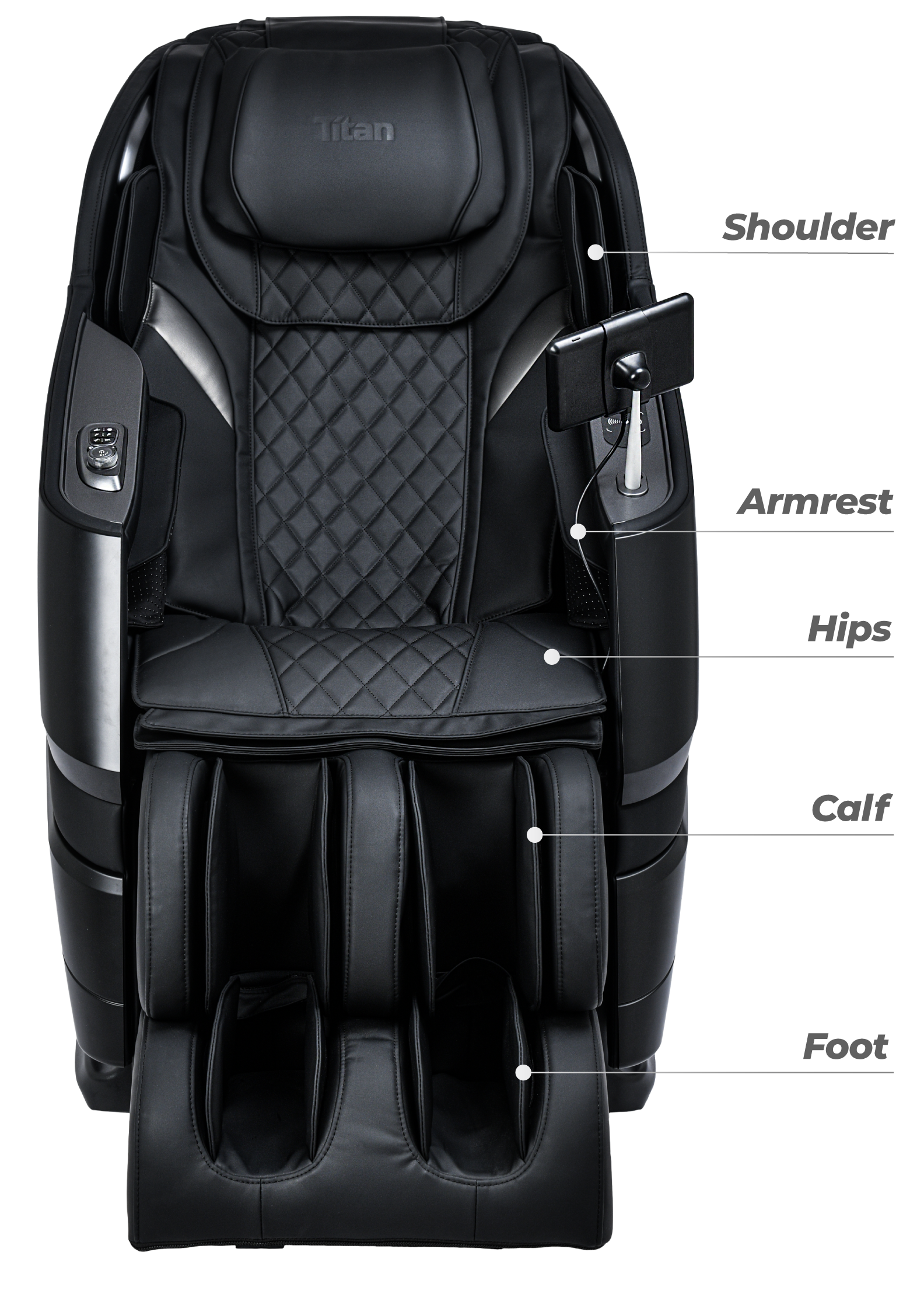 Aircell Massage Zones