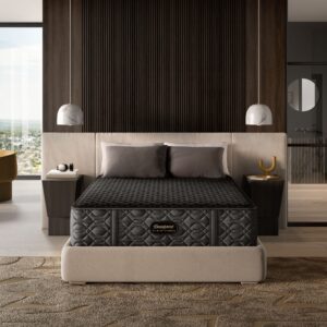 Beautyrest Black Hybrid Series Three mattress, manufacturer product photograph