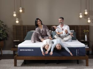 Denver Mattress Doctor’s Choice Hybrid Soft mattress in a bedroom