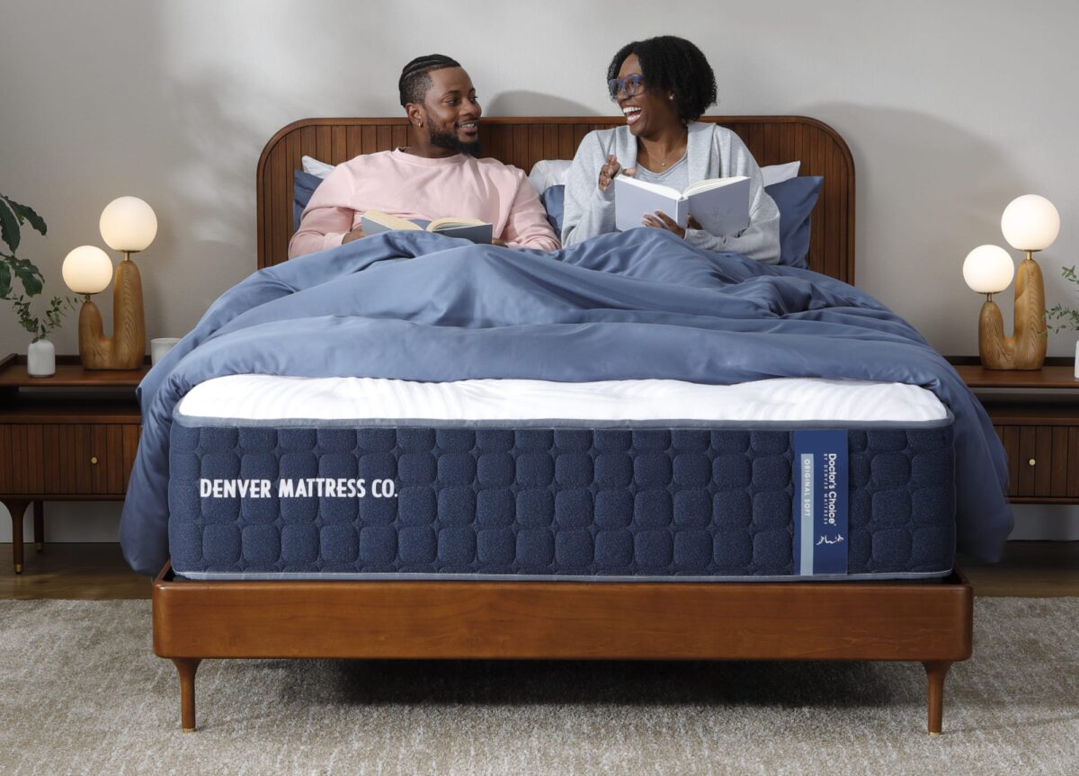 Denver Mattress Doctor’s Choice Original Soft mattress in a bedroom