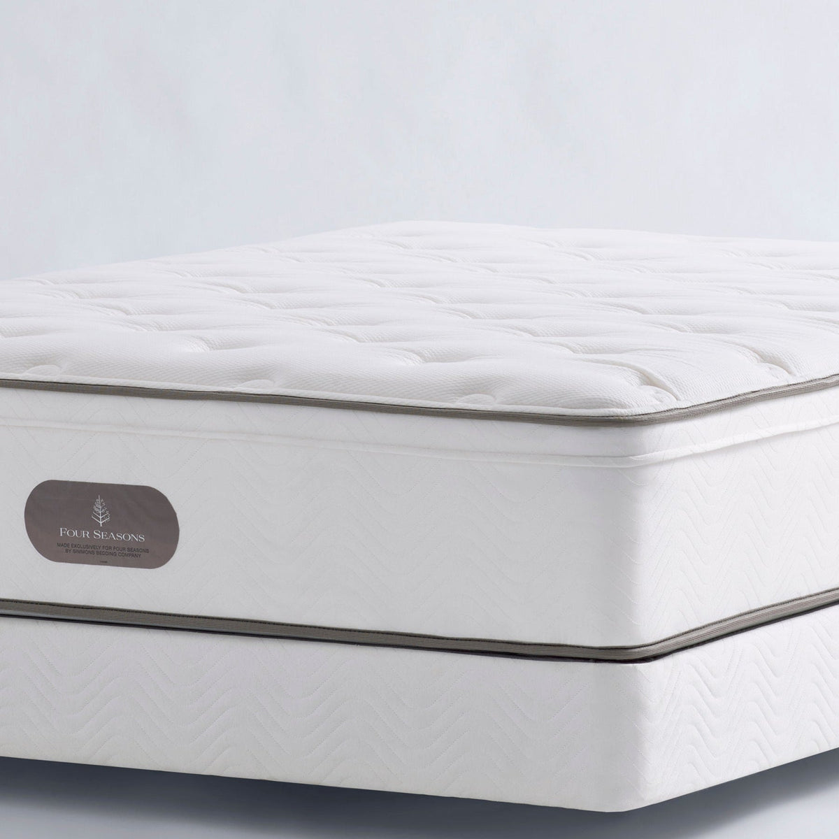 Four Seasons Signature mattress and foundation, official product photograph