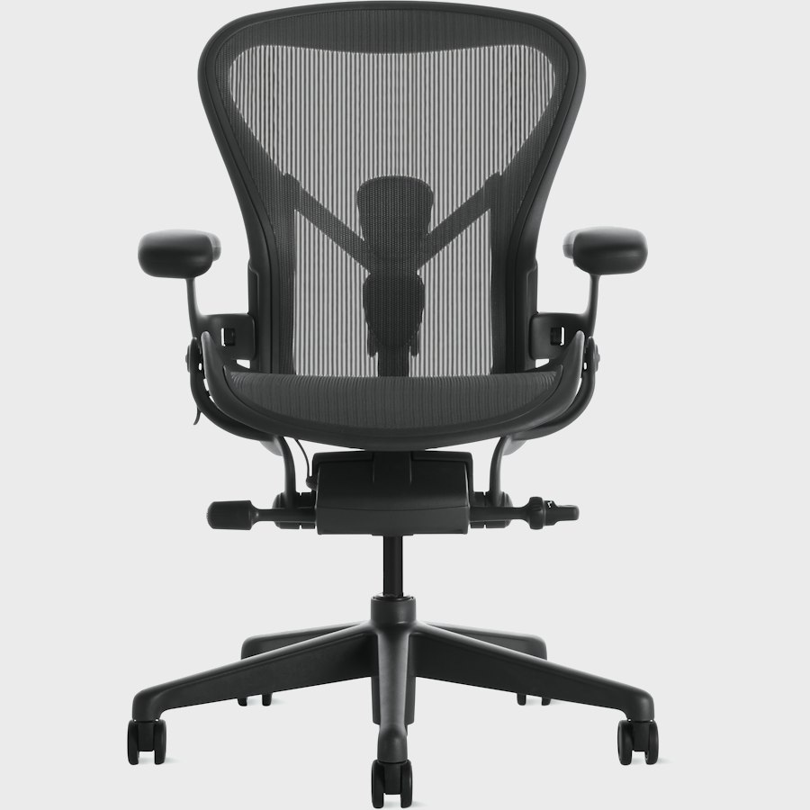 Herman Miller Aeron, graphite