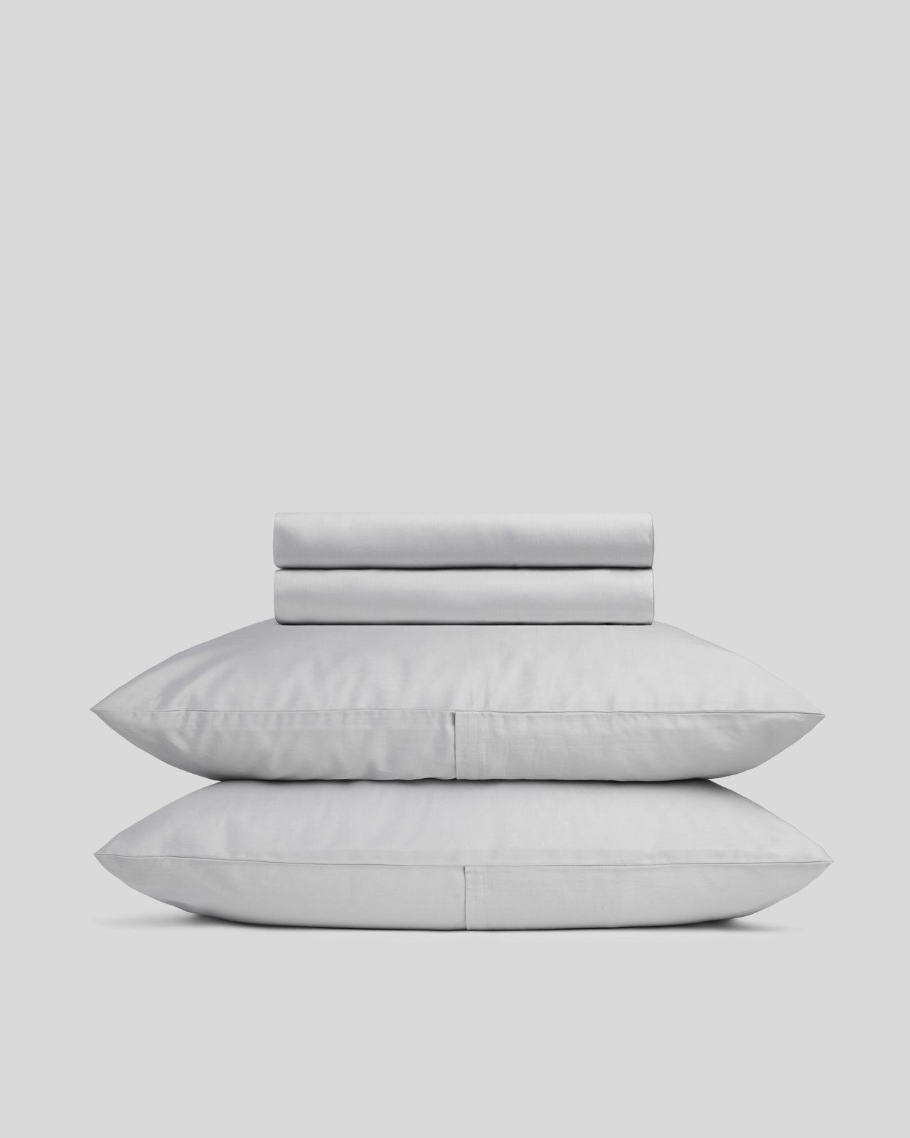 Parachute Sateen Sheet Set in light grey