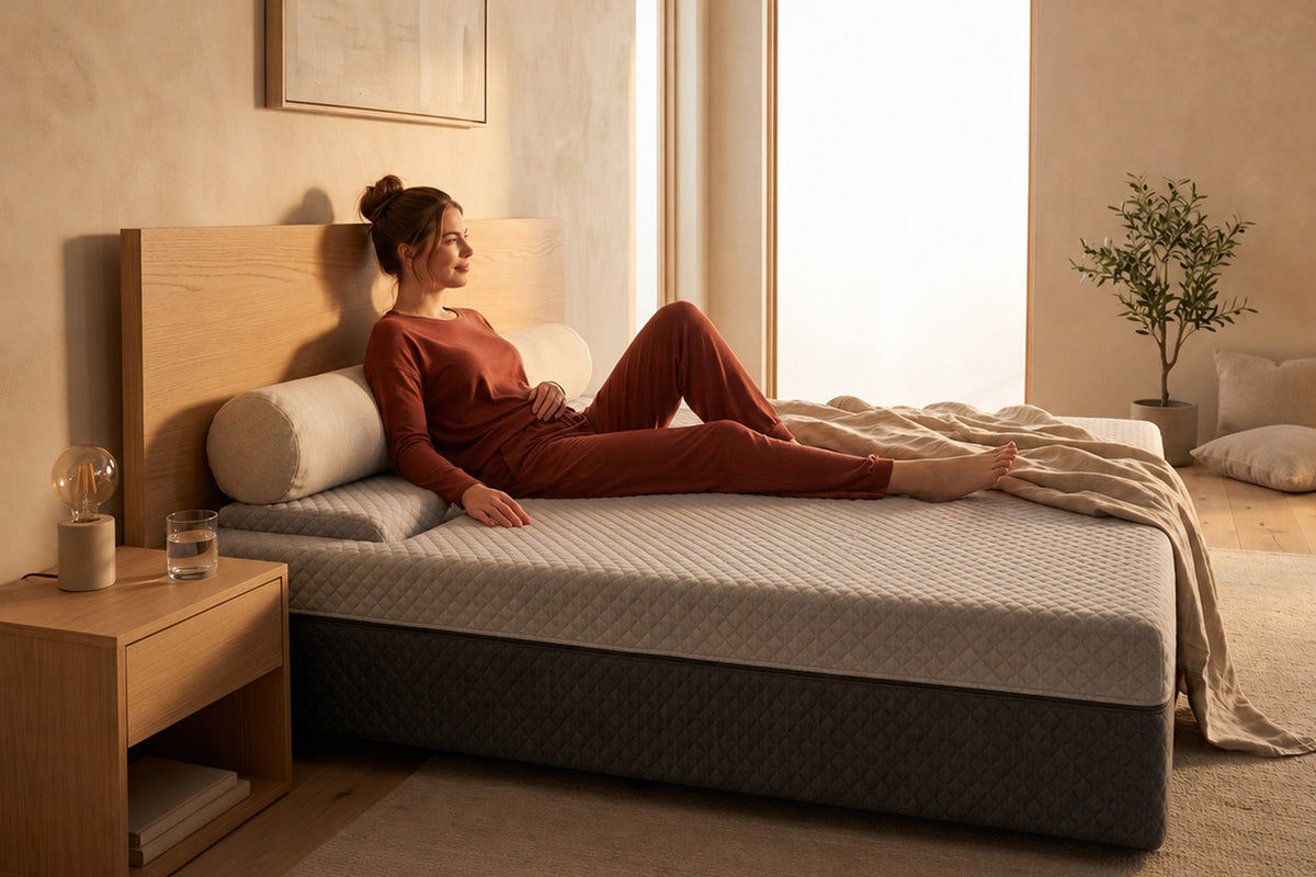 SONU Sleep System in a modern bedroom