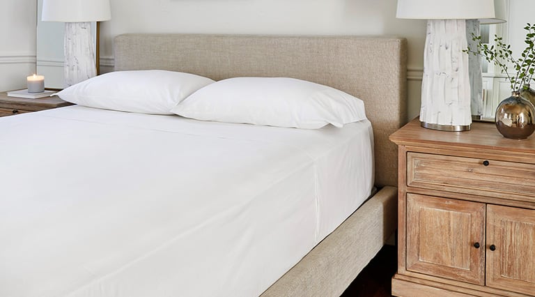 Saatva Organic Sateen Sheet Set