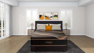Spring Air Copper collection mattress, manufacturer photograph