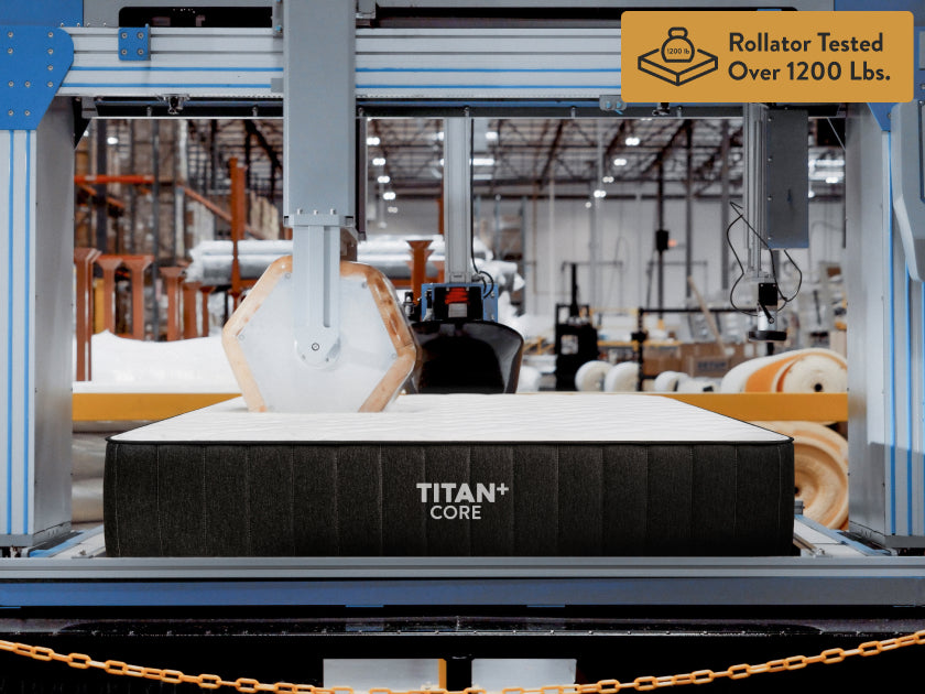 Manufacturer gallery detail of Titan Plus Core mattress