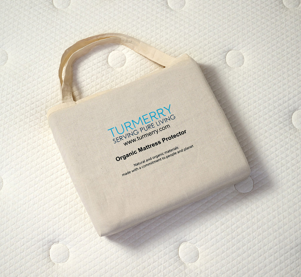Turmerry waterproof mattress protector