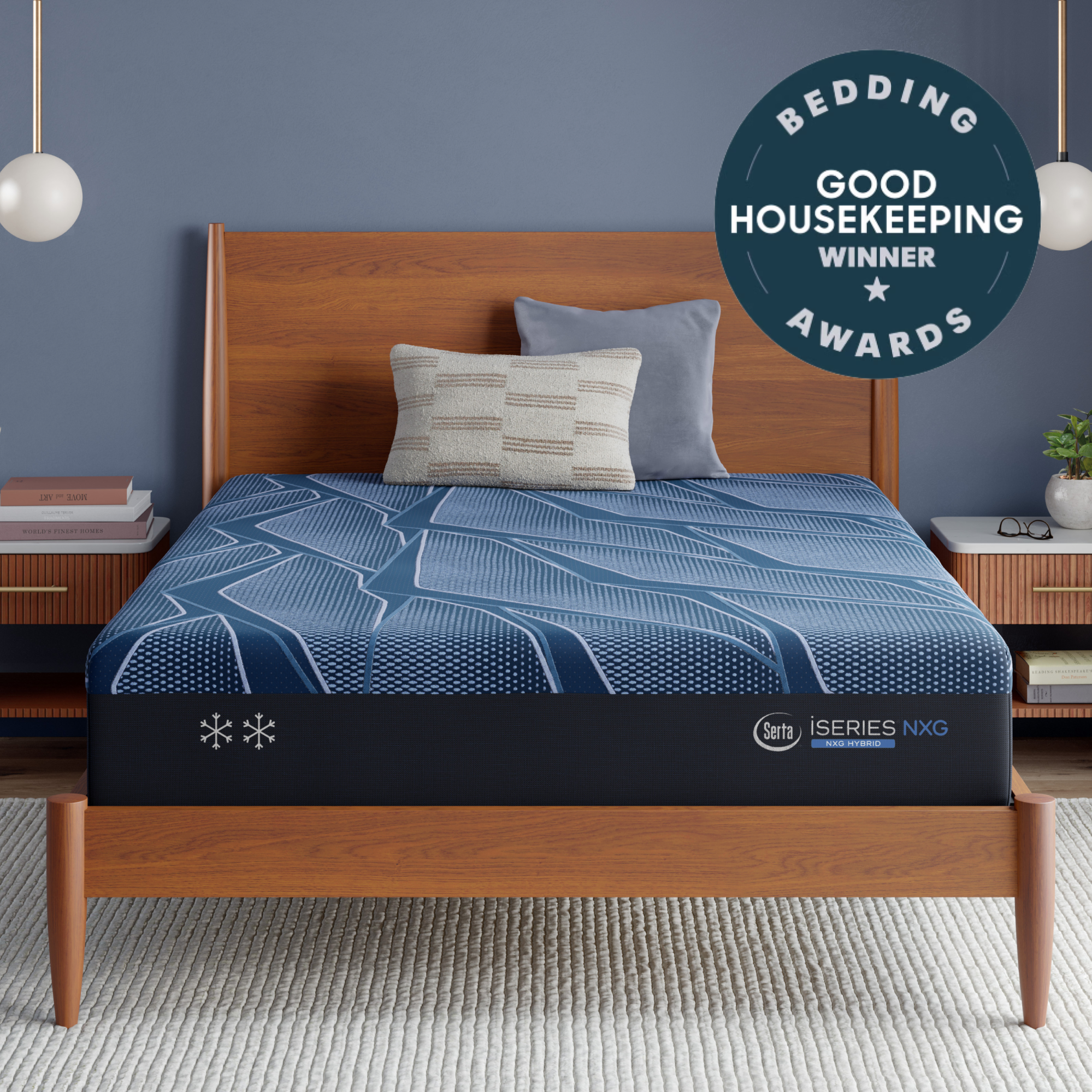 Serta® iSeries® NXG™ Mattress - 1500 Hybrid Firm — manufacturer product photo