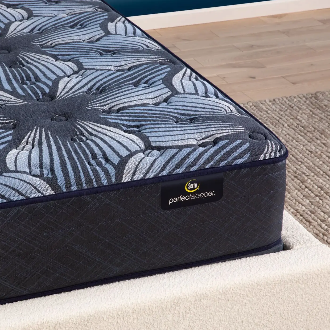 Corner view of Serta Perfect Sleeper Sleep Excellence Extra Firm mattress